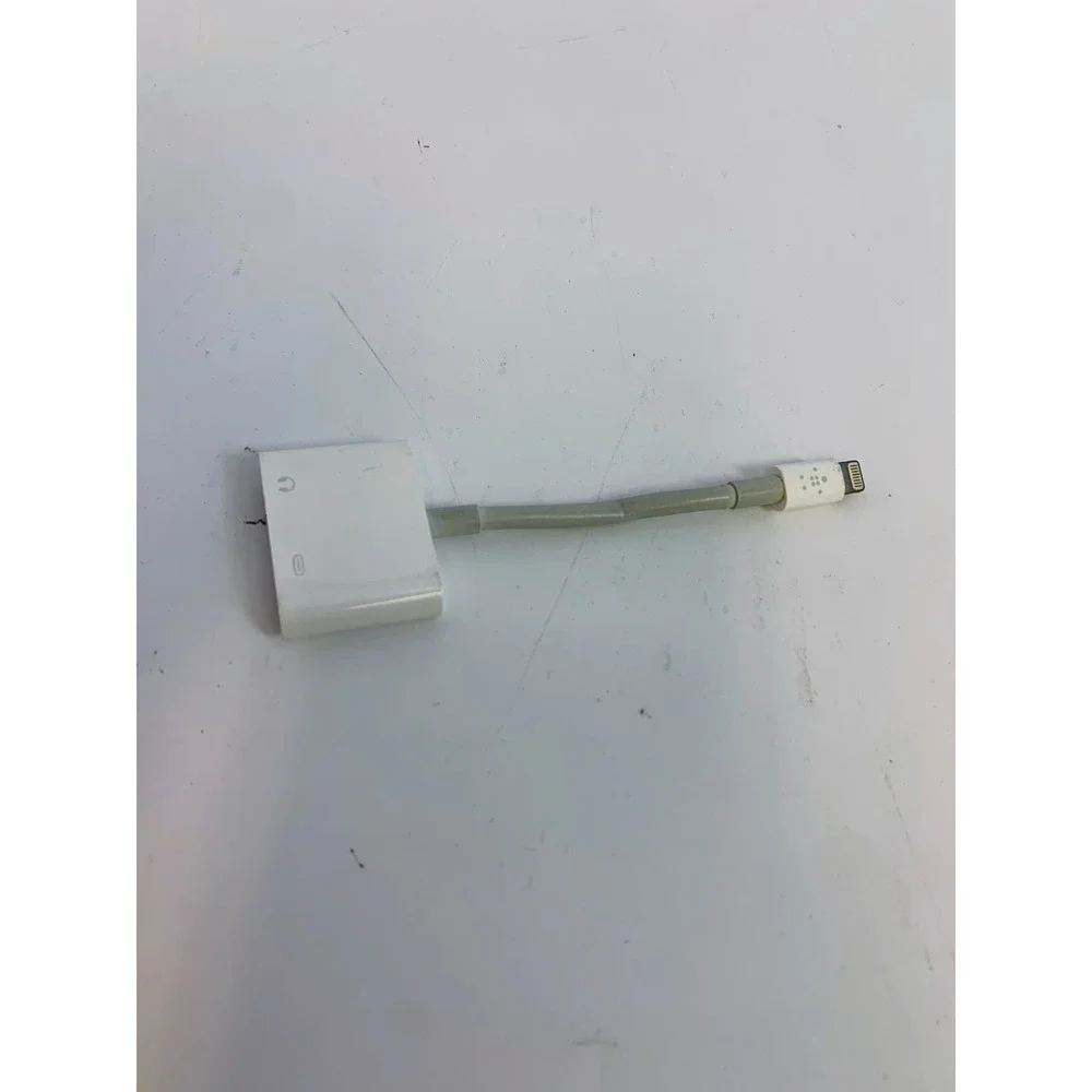 Belkin Rockstar‎ Lightning Audio Charge Adapter 35mm Headphone Iphone